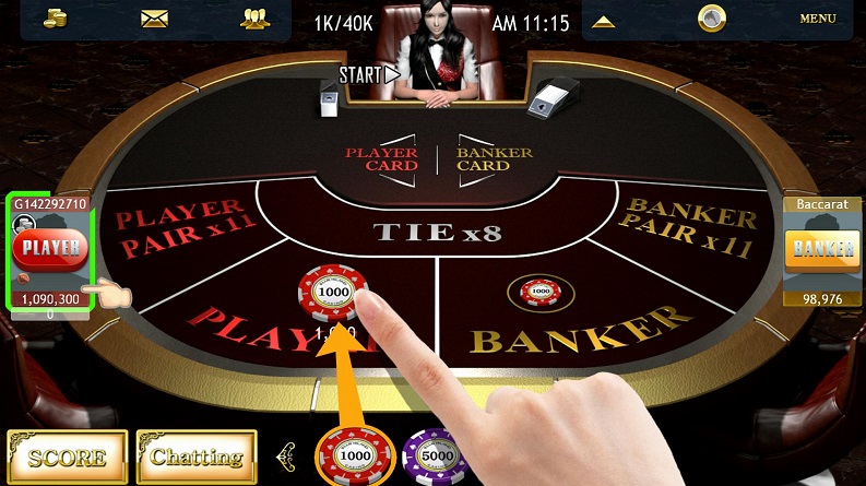 baccarat online w88